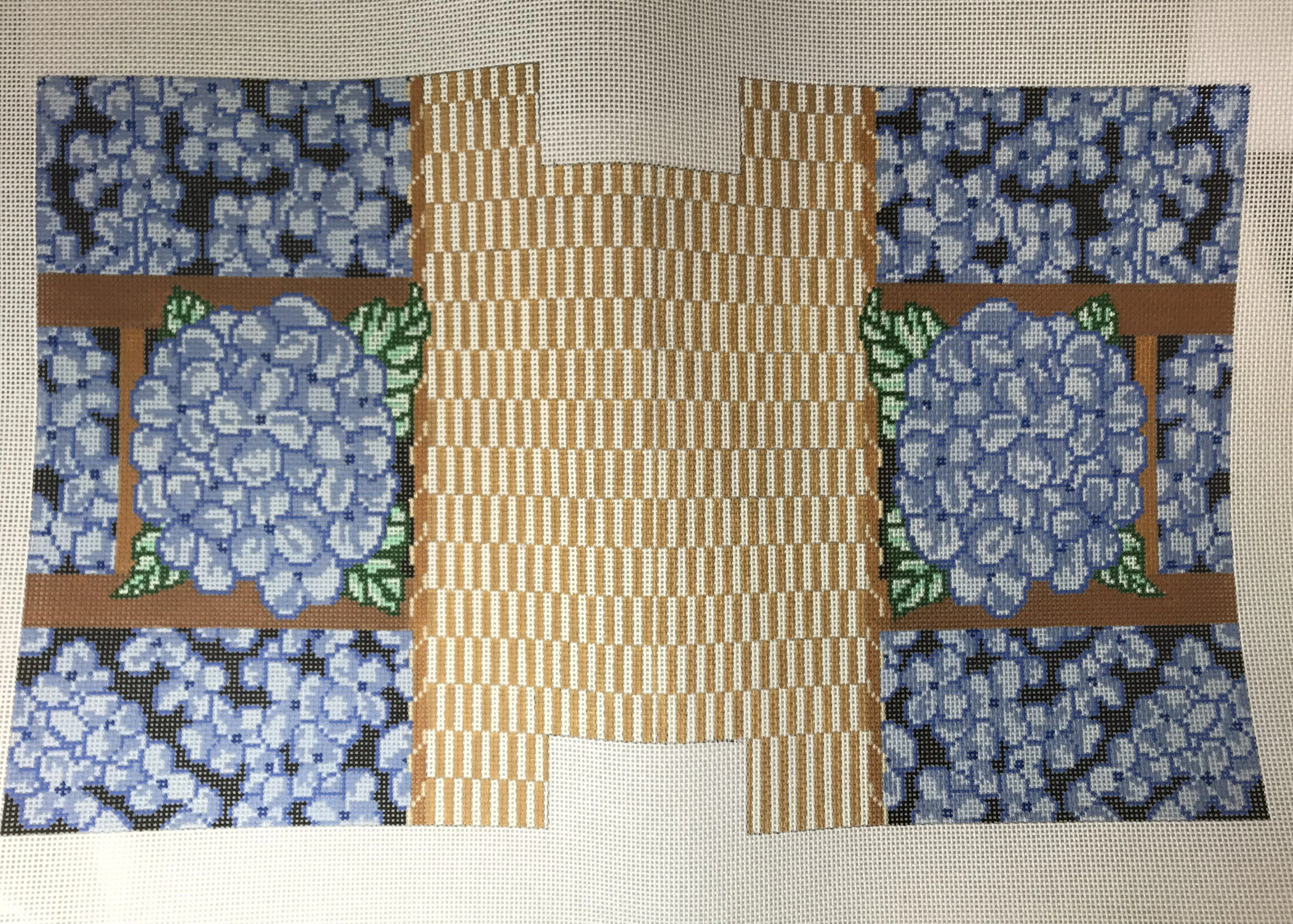 * CBK Needlepoint Collections SA-TB 01 Hydrangea Tote Bag