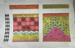 * SALE / Colors of Praise PR10 Multi-Panel Purse