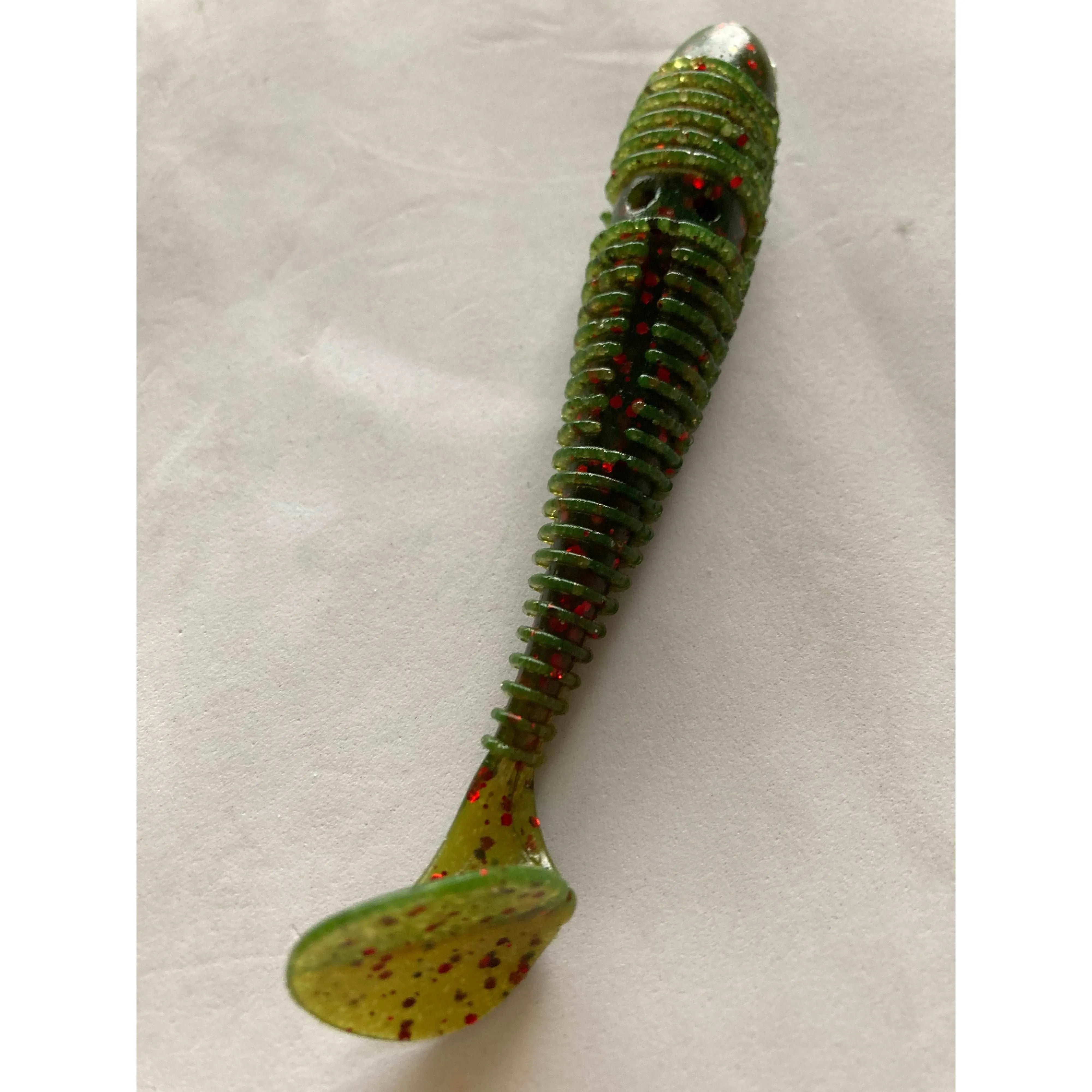 15x Soft Plastic Paddle Tail Grub 9.5cm Lure Fishing Tackle