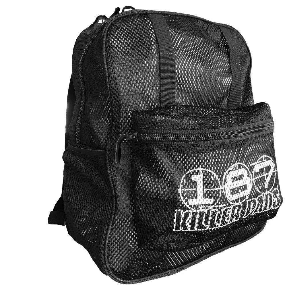 187 Mesh Backpack Black