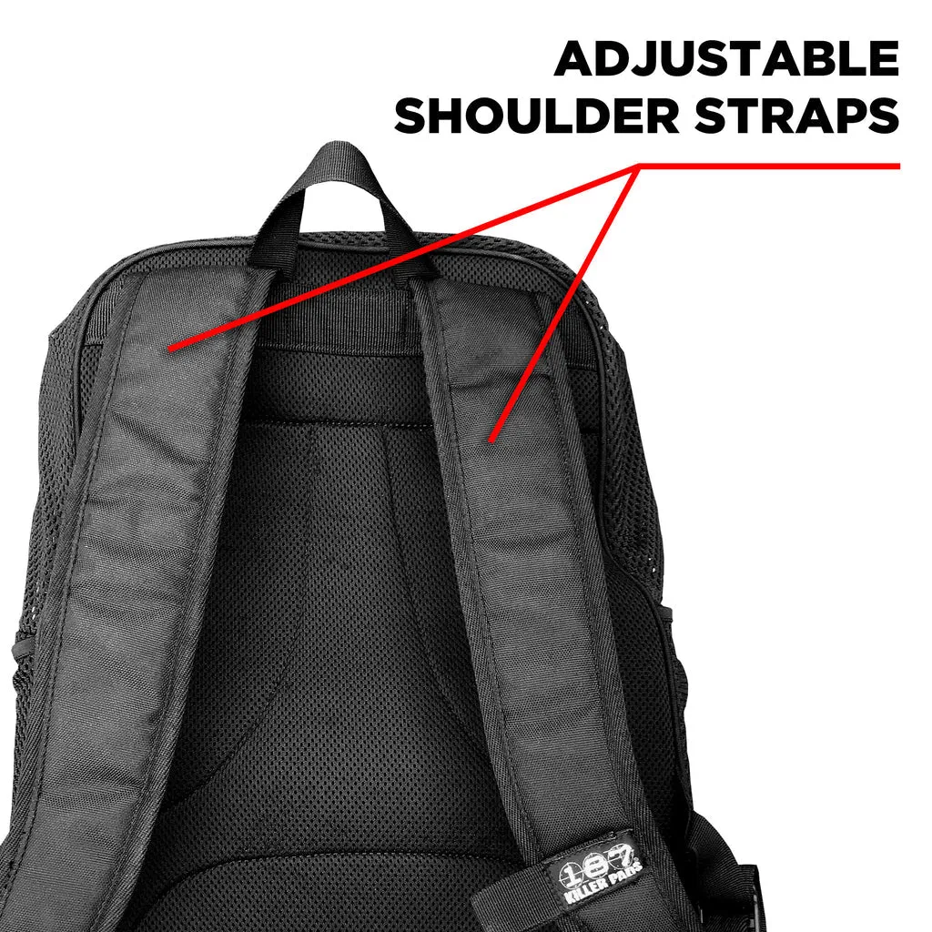 187 Mesh Backpack Black