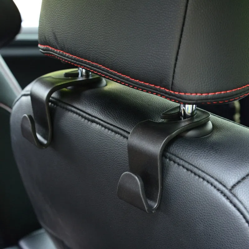 4pcs Multi function Car Seat Back Hooks Hanger