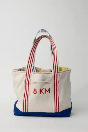 8 KM Canvas Tote Bag Solid