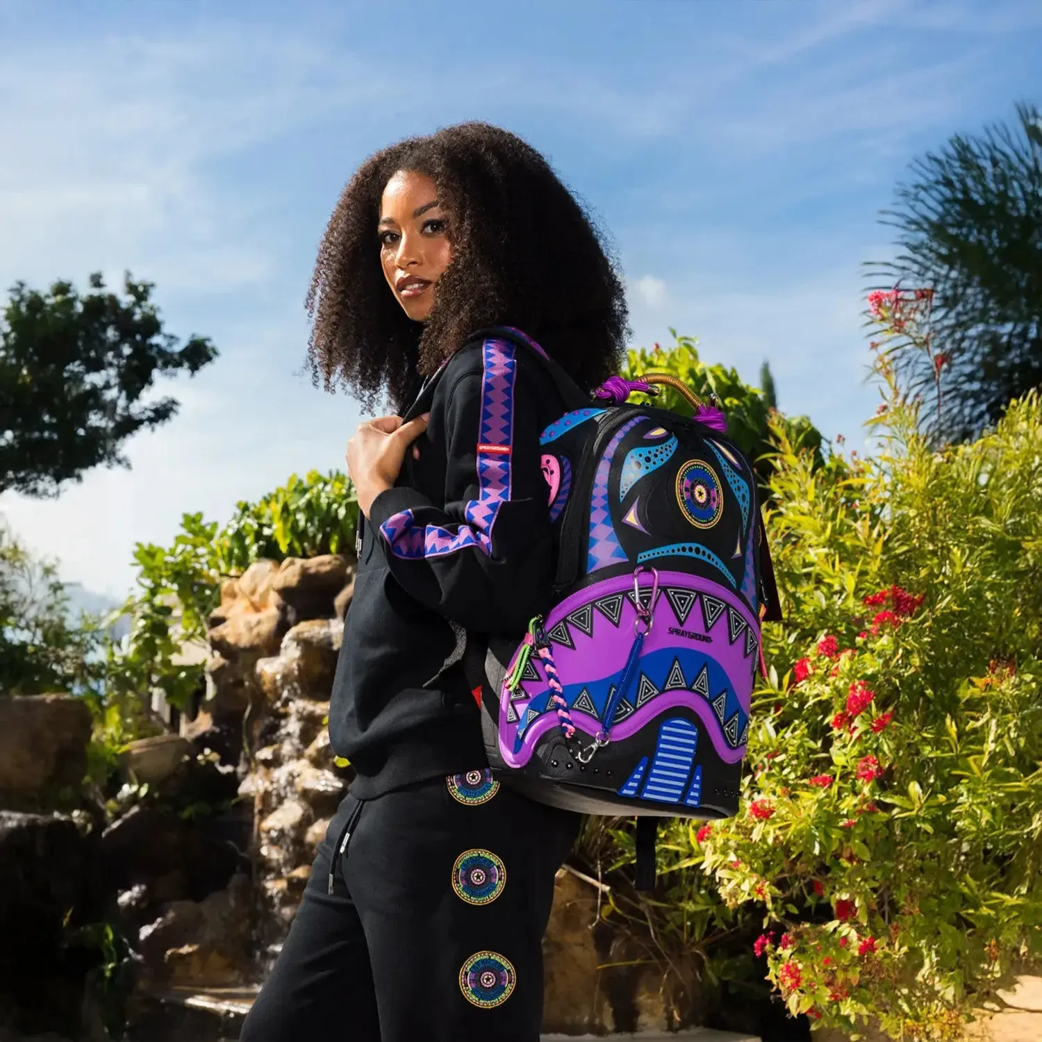 A.I Purple Wonderland Backpack