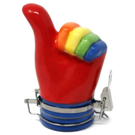 Airtight Ceramic Stash Jar 100mL - Various Styles -  (1 Count)