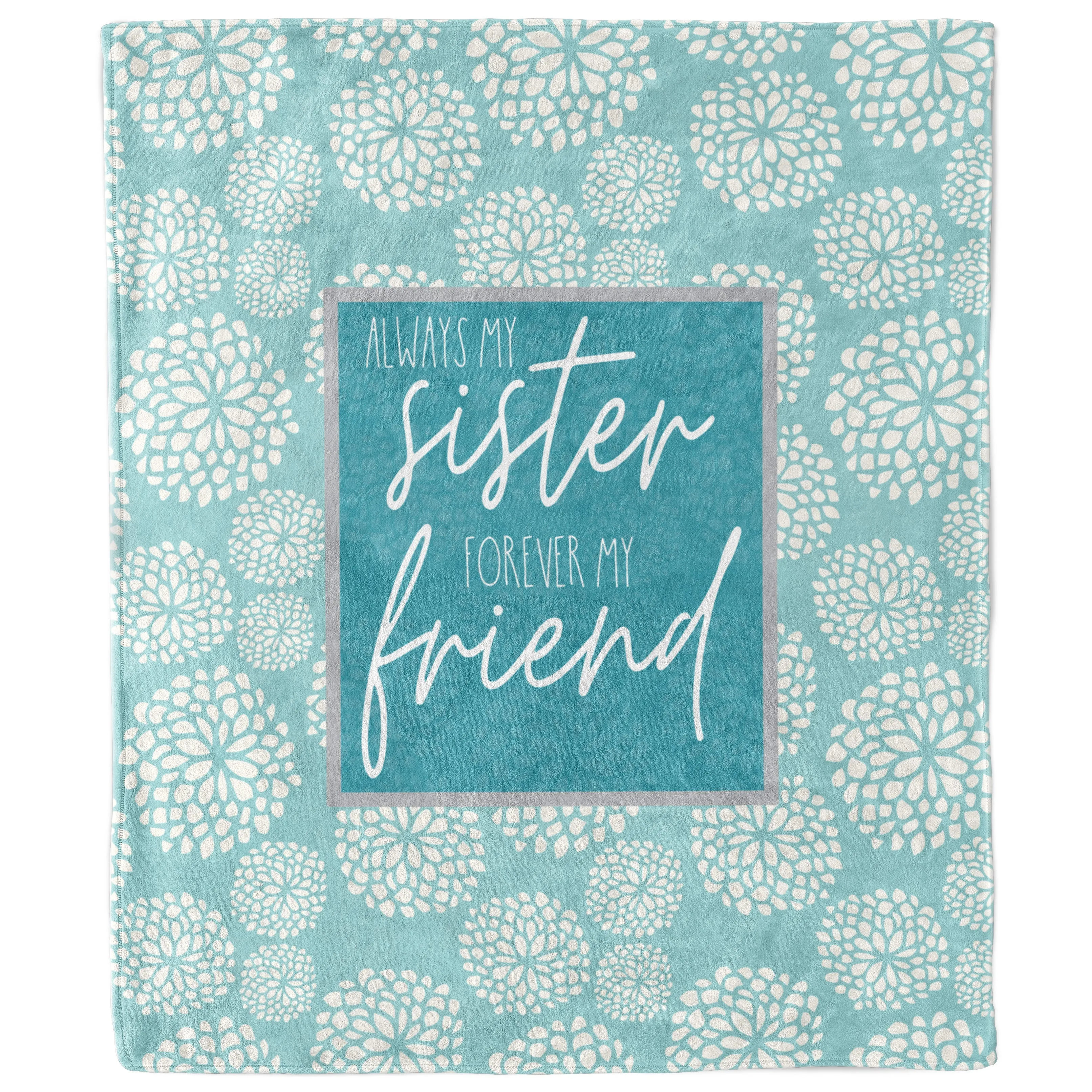Always My Sister Forever My Friend Blanket