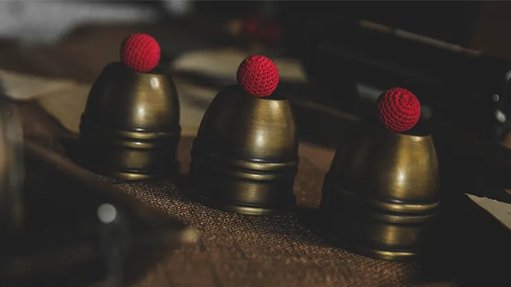 Artistic Cups and Balls (Brass) by TCC