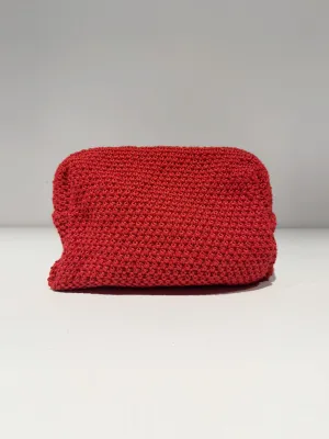 Ava Toiletry Bag - Red