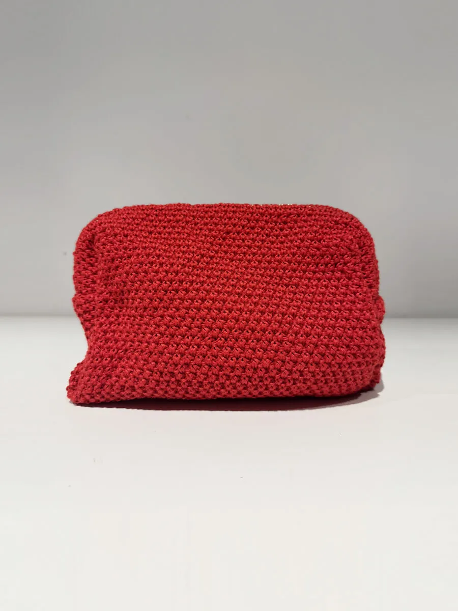 Ava Toiletry Bag - Red
