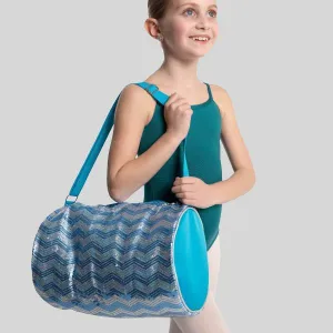 B283 Sequin Barrel Bag