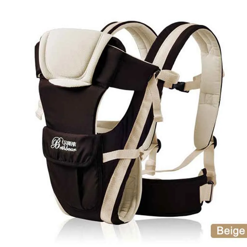 Baby Carrier 0-24 Months 4 in 1 Infant Comfortable Sling Backpack Pouch Wrap Baby