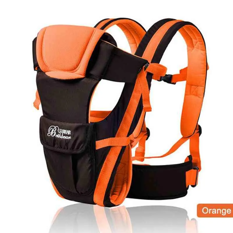 Baby Carrier 0-24 Months 4 in 1 Infant Comfortable Sling Backpack Pouch Wrap Baby