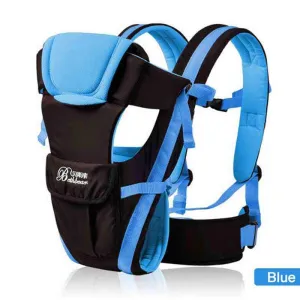 Baby Carrier 0-24 Months 4 in 1 Infant Comfortable Sling Backpack Pouch Wrap Baby