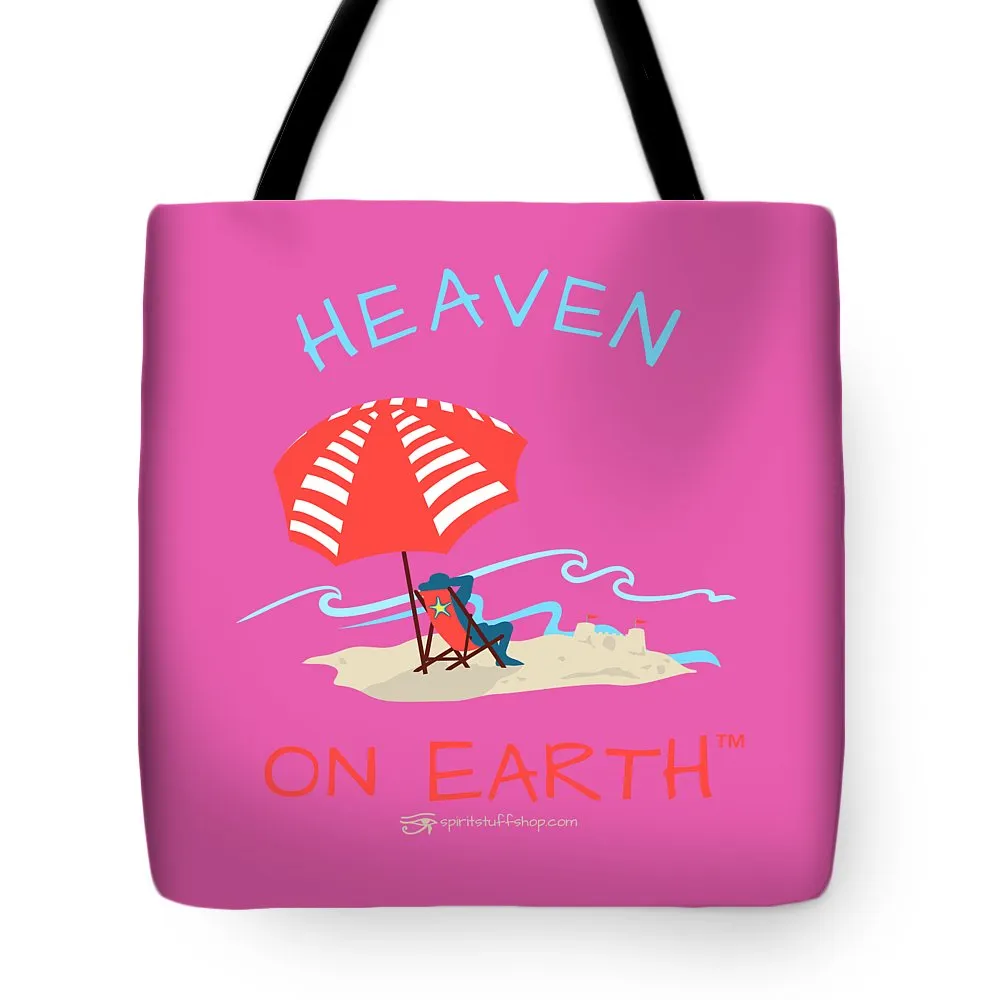 Beach Time Heaven On Earth - Tote Bag