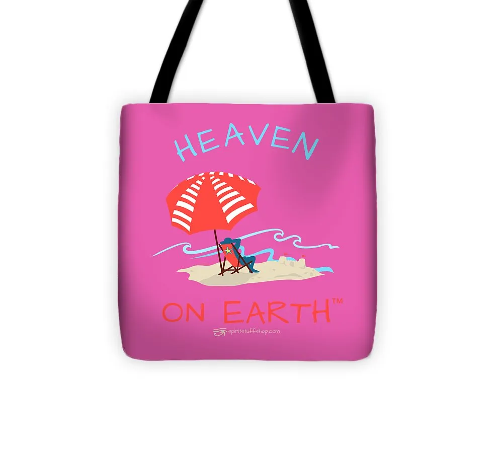 Beach Time Heaven On Earth - Tote Bag