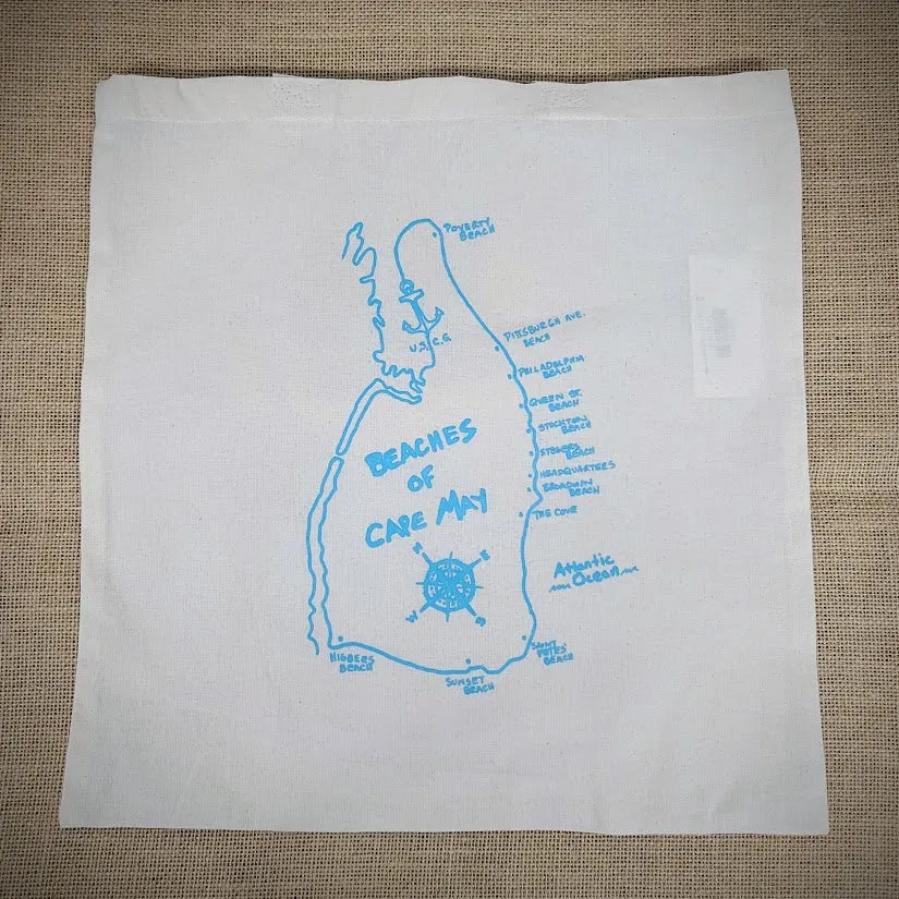 Beaches of Cape May Tote Bag