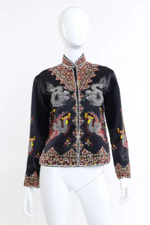 Beaded Dragon & Phoenix Jacket