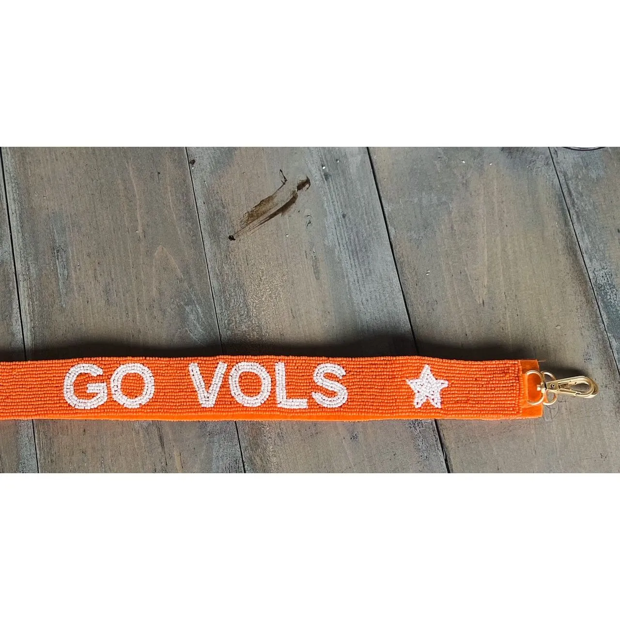 Beaded Game Day Mascot Purse Straps