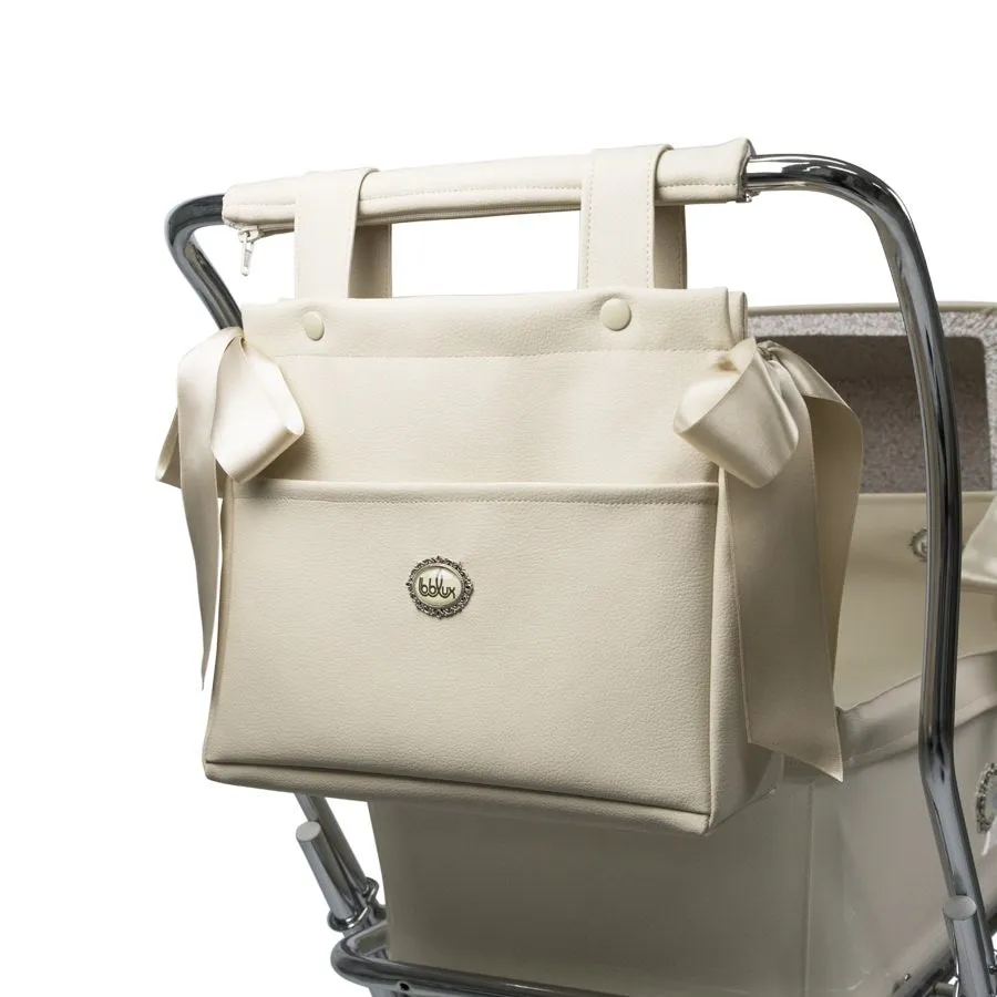 Bebelux 'Sweet Beige' Spanish Doll's Pram & Bag 3400-BE