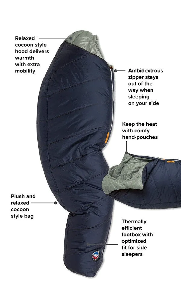 BIG AGNES Sidewinder Camp 20˚F/-6˚C Sleeping Bag