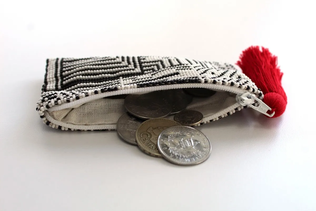 Black Geo Coin Purse
