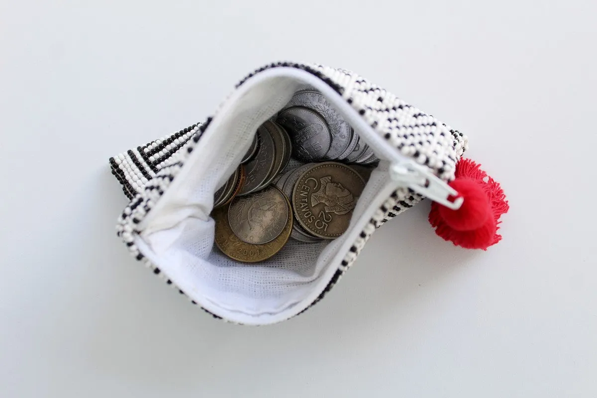 Black Geo Coin Purse