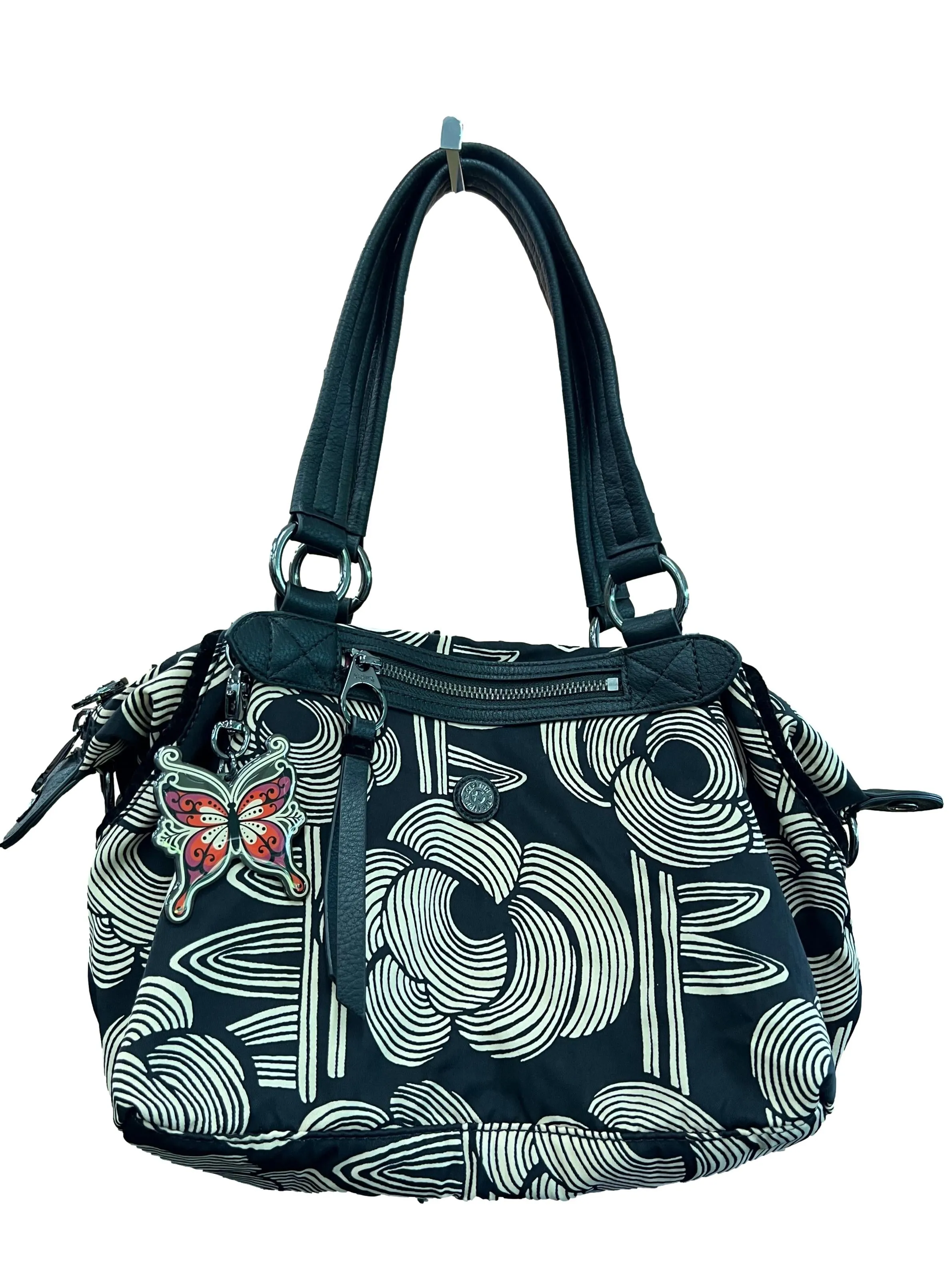 Black Rose Printed Kipling X Anna Sui Bag
