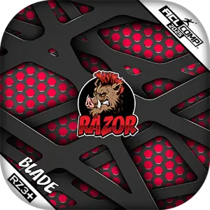 Blade | Mesh Red | ACL COMP Razor Cornhole Bags