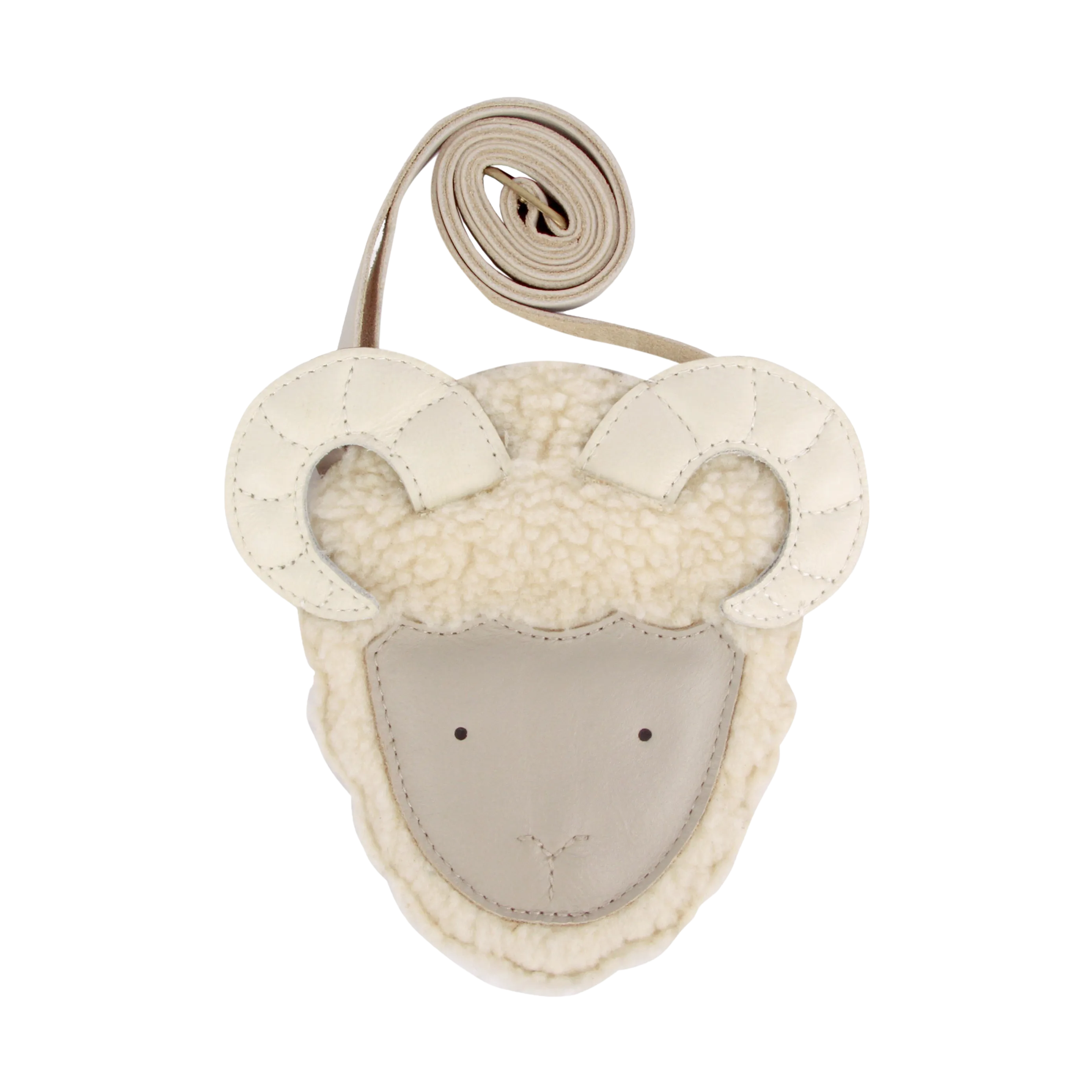 Britta Exclusive Purse | Ram | Light Stone Leather