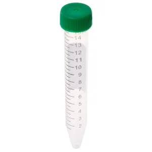 CELLTREAT 229413 Centrifuge Tube 15mL - Bag, Sterile, 500/pk