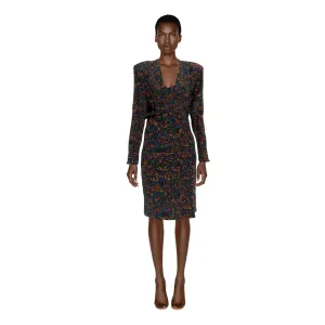 CHLOÉ Vintage Multicolored Patterned Dress | Size M
