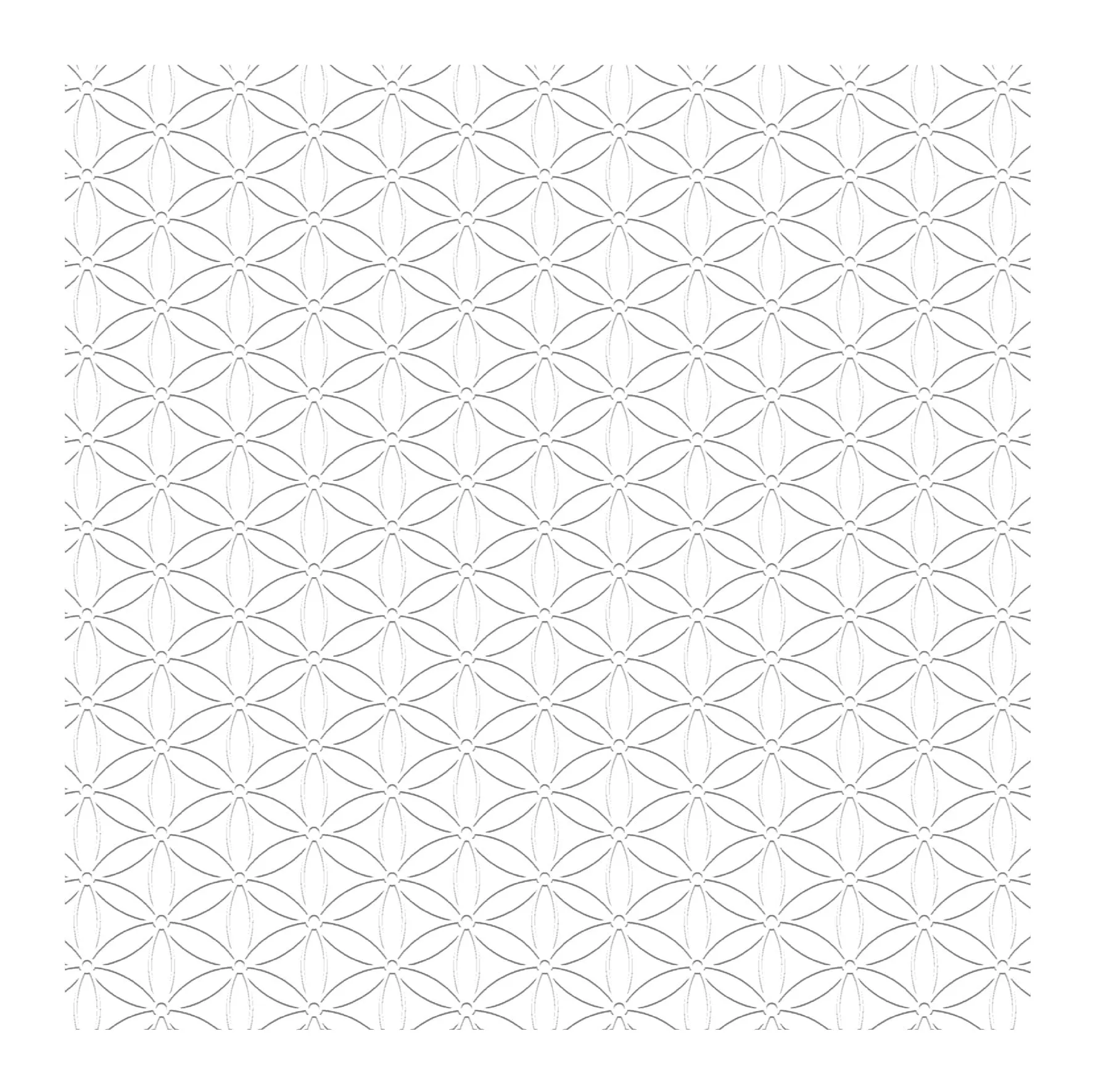 Chloes Creative Cards - 8x8" 2D Embossing Folder - Pretty Petals