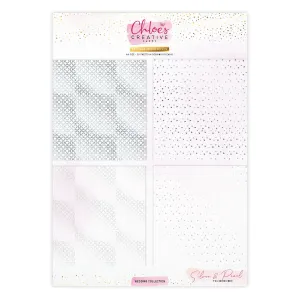 Chloes Creative Cards Designer Foiled Vellum (A4) - Wedding Collection