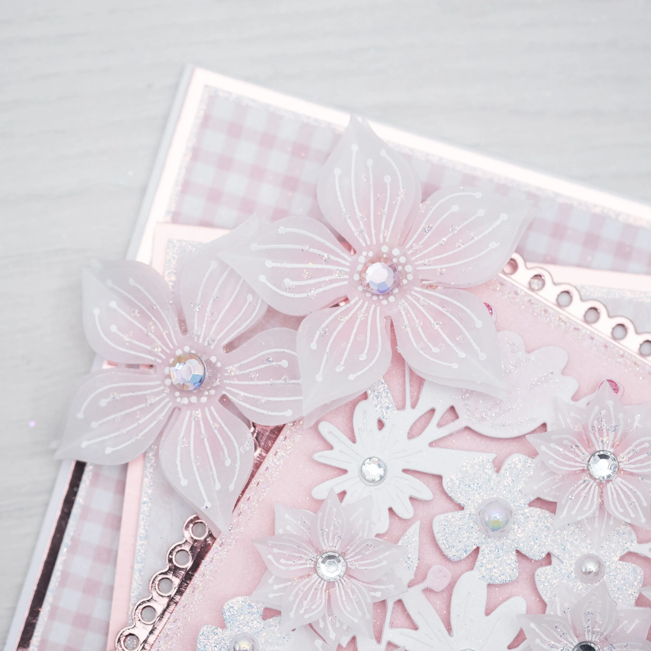 Chloes Creative Cards Die & Stamp Set - Flower Power
