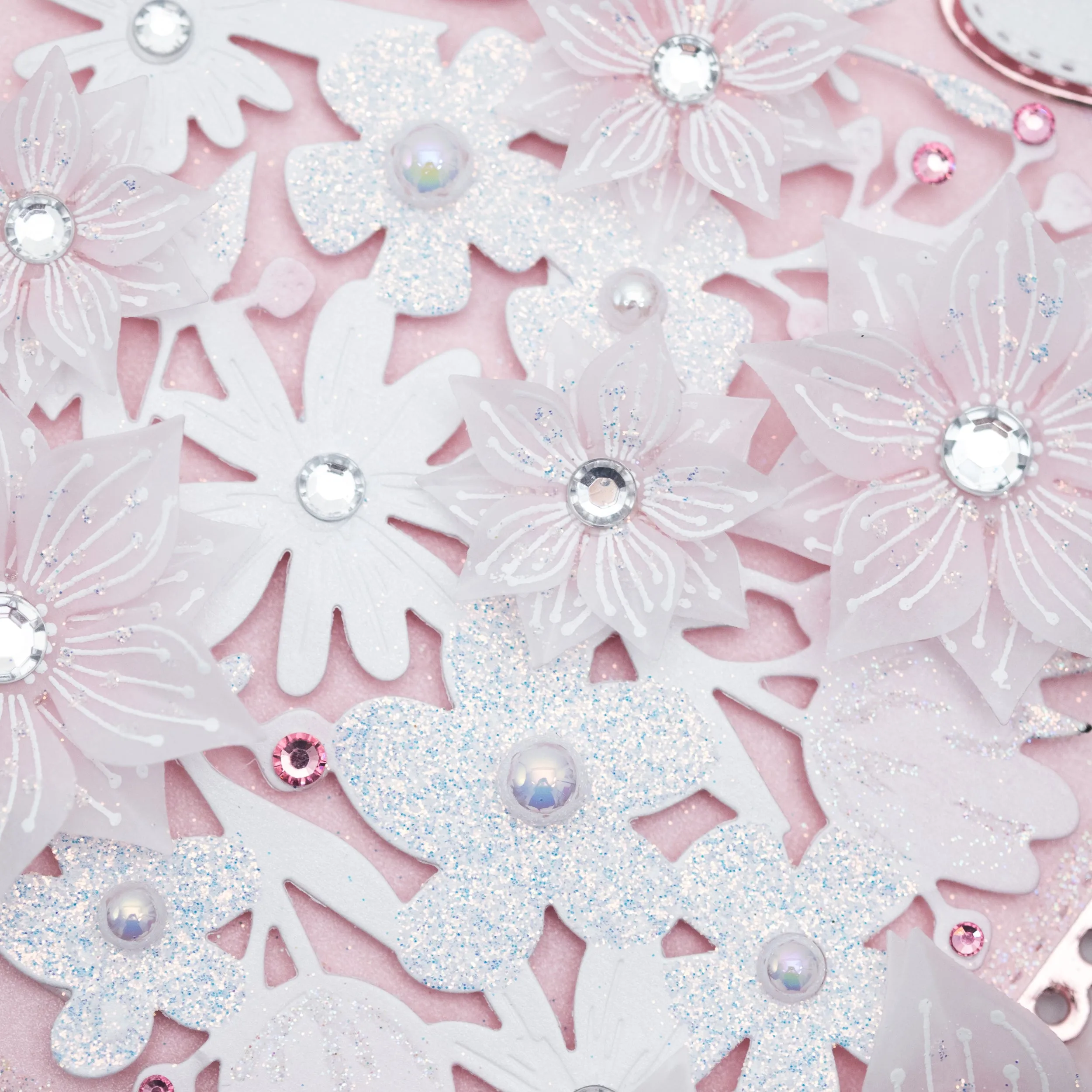 Chloes Creative Cards Metal Die Set - Floral Panel
