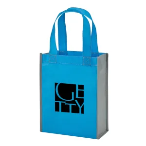 COLOR COMBINATION NON-WOVEN GIFT TOTE