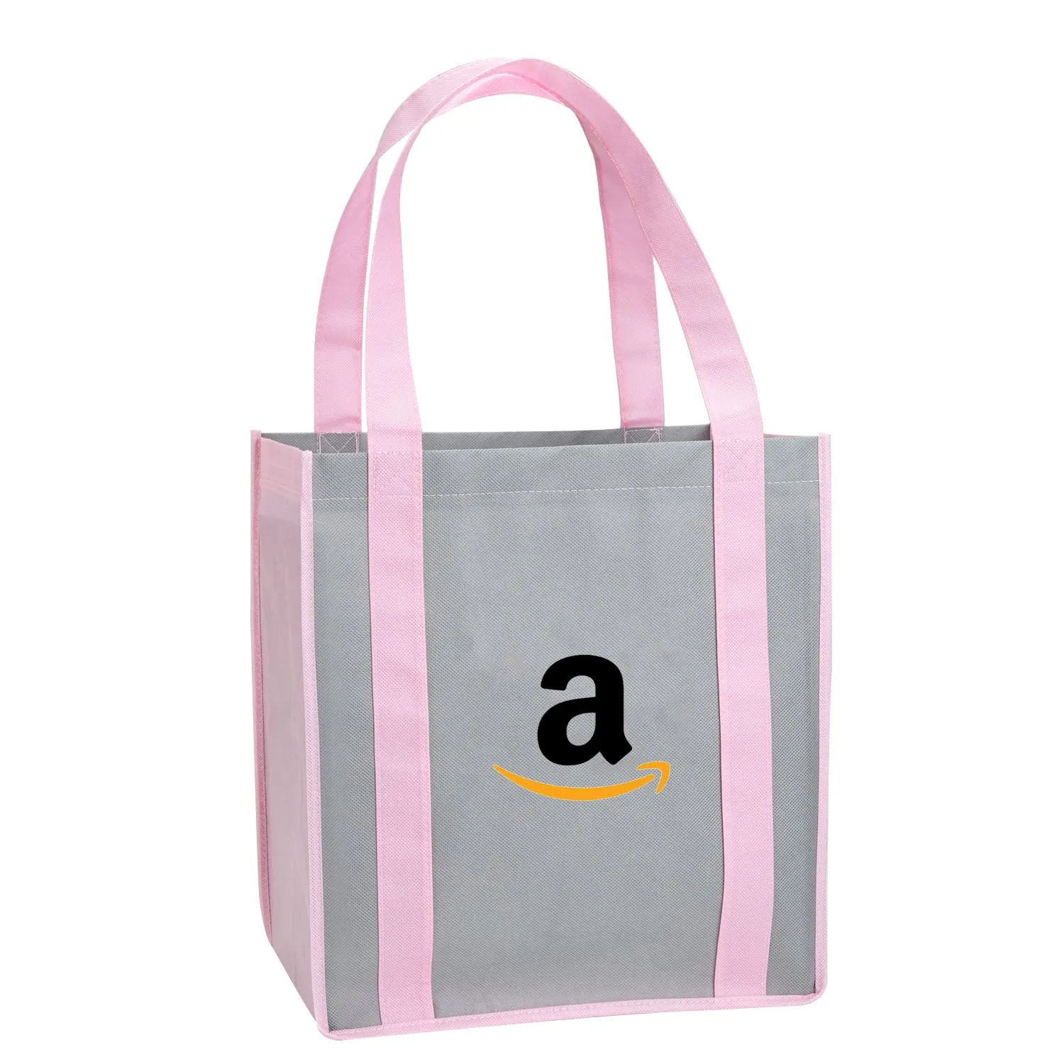 COLOR COMBINATION NON-WOVEN GROCERY TOTE