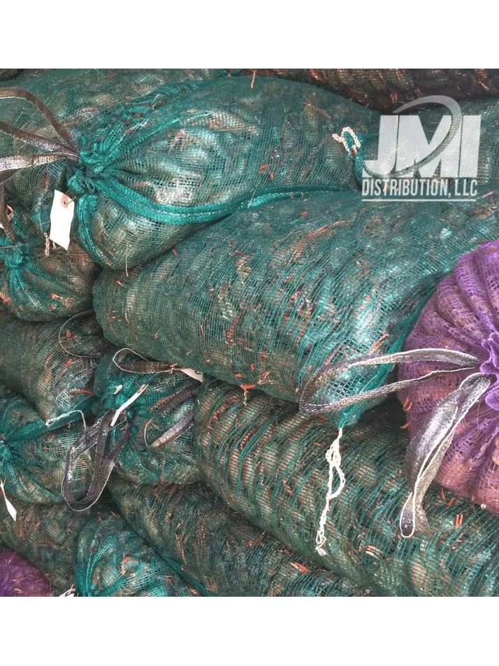 Crawfish Sacks Mesh 16.75"x 29", 40# Domestic with Pull