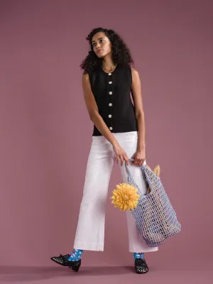 Crochet Bag - Fog