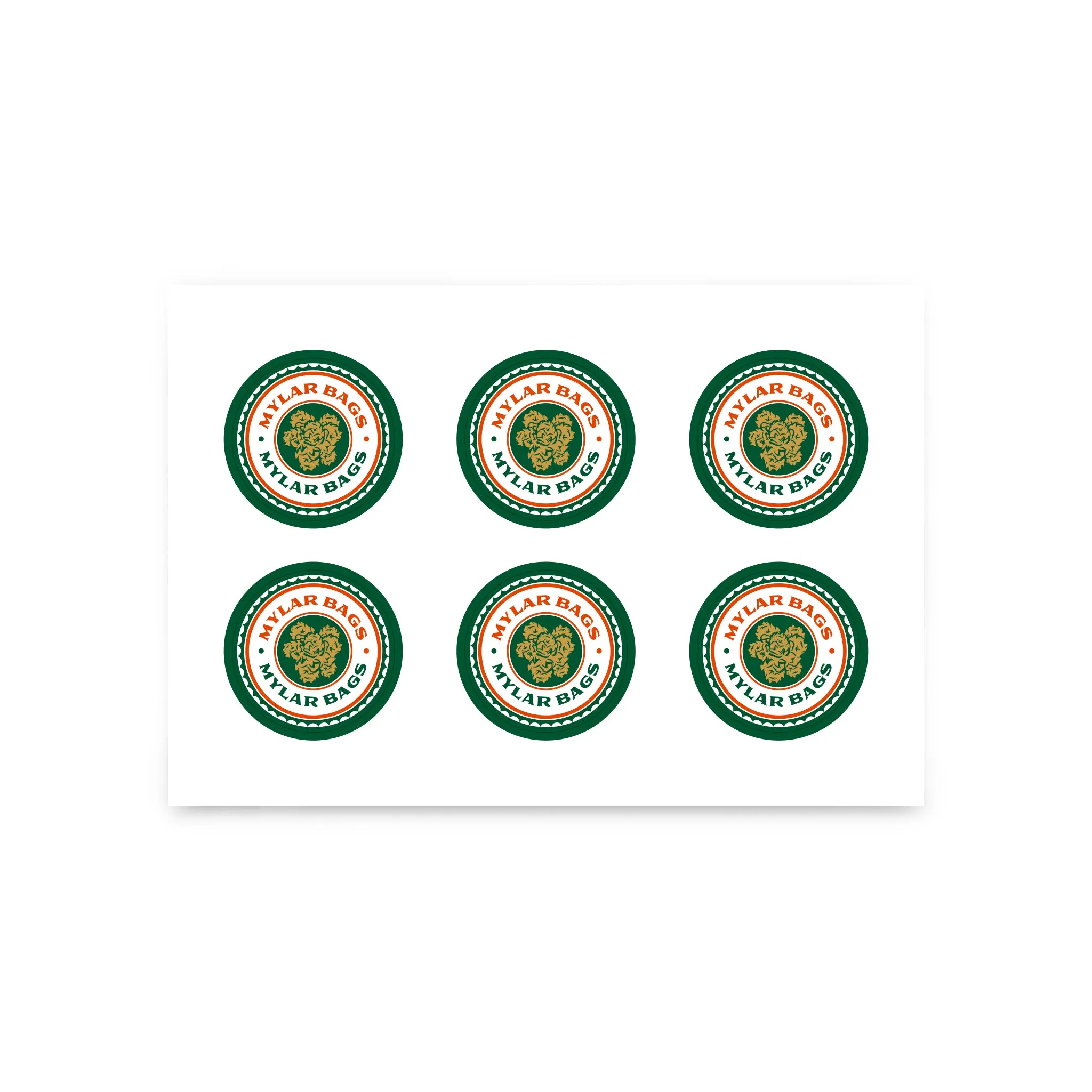 Custom Sticker For 1/2 Oz Mylar Bag
