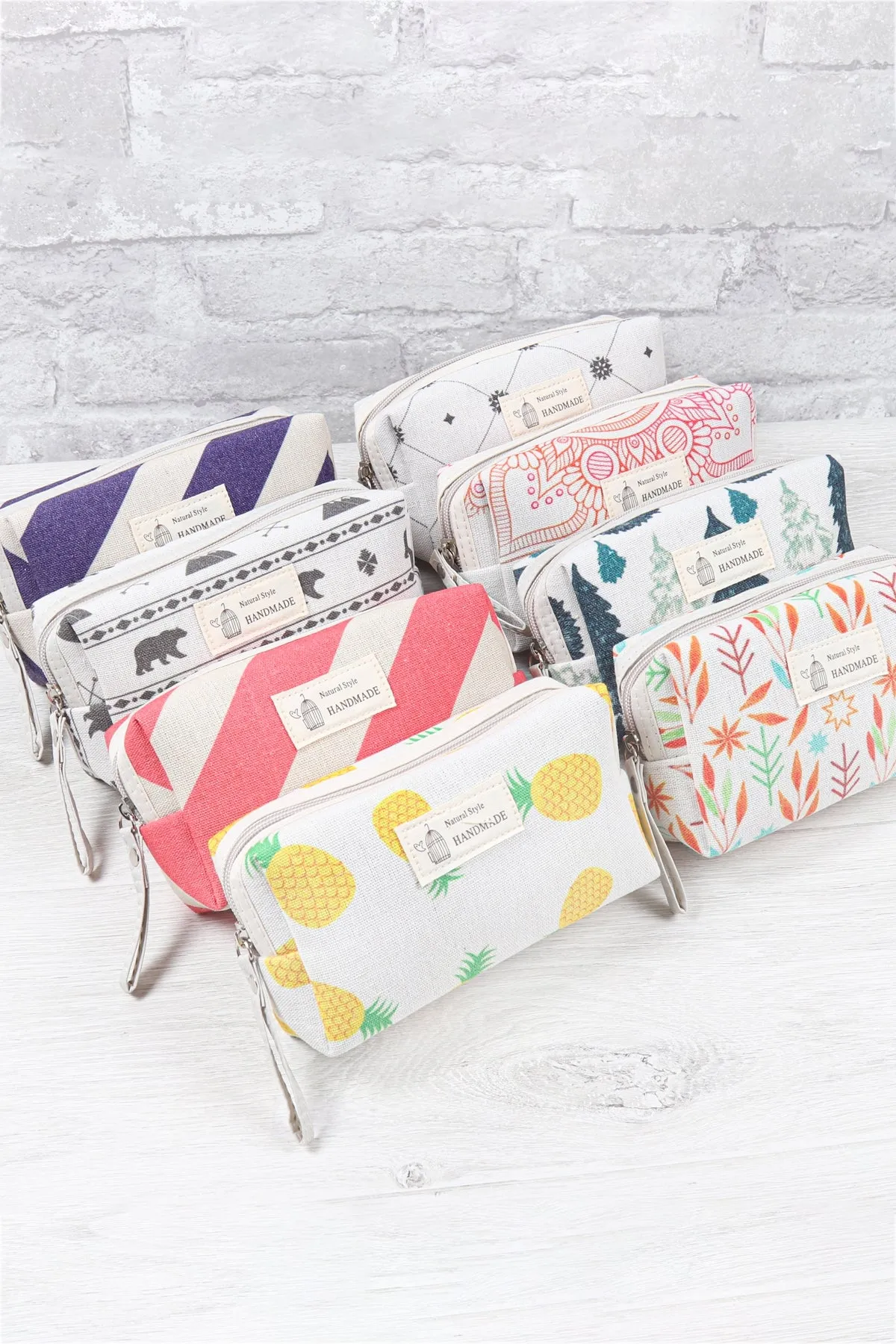 CUTE PRINTED COSMETIC POUCH