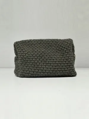 Danielle Toiletry Bag - Dark Melange Green