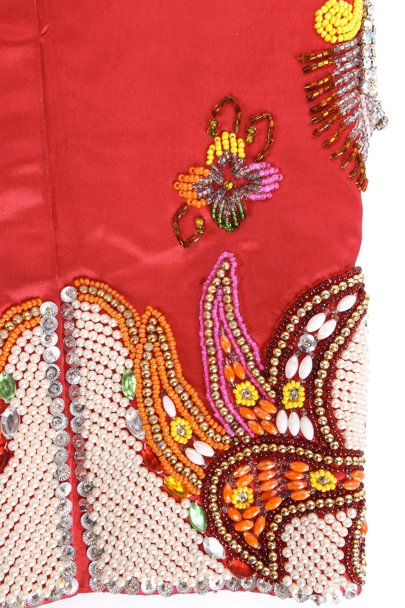 Dragon Phoenix Rhinestone Beaded Jacket