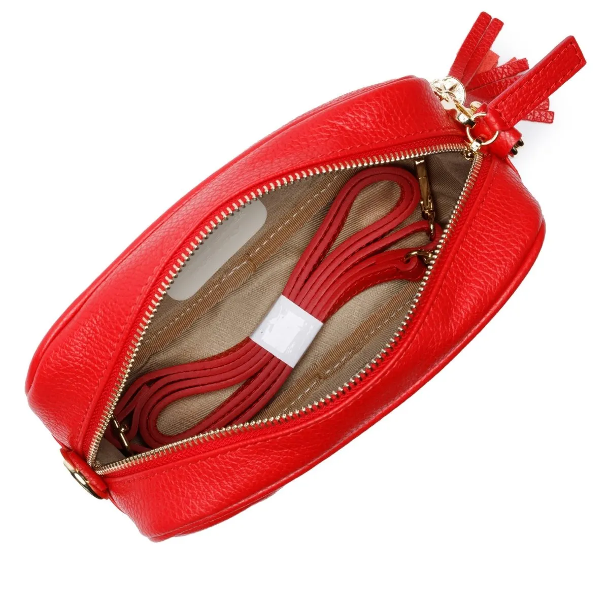 Elie Beaumont Red Crossbody