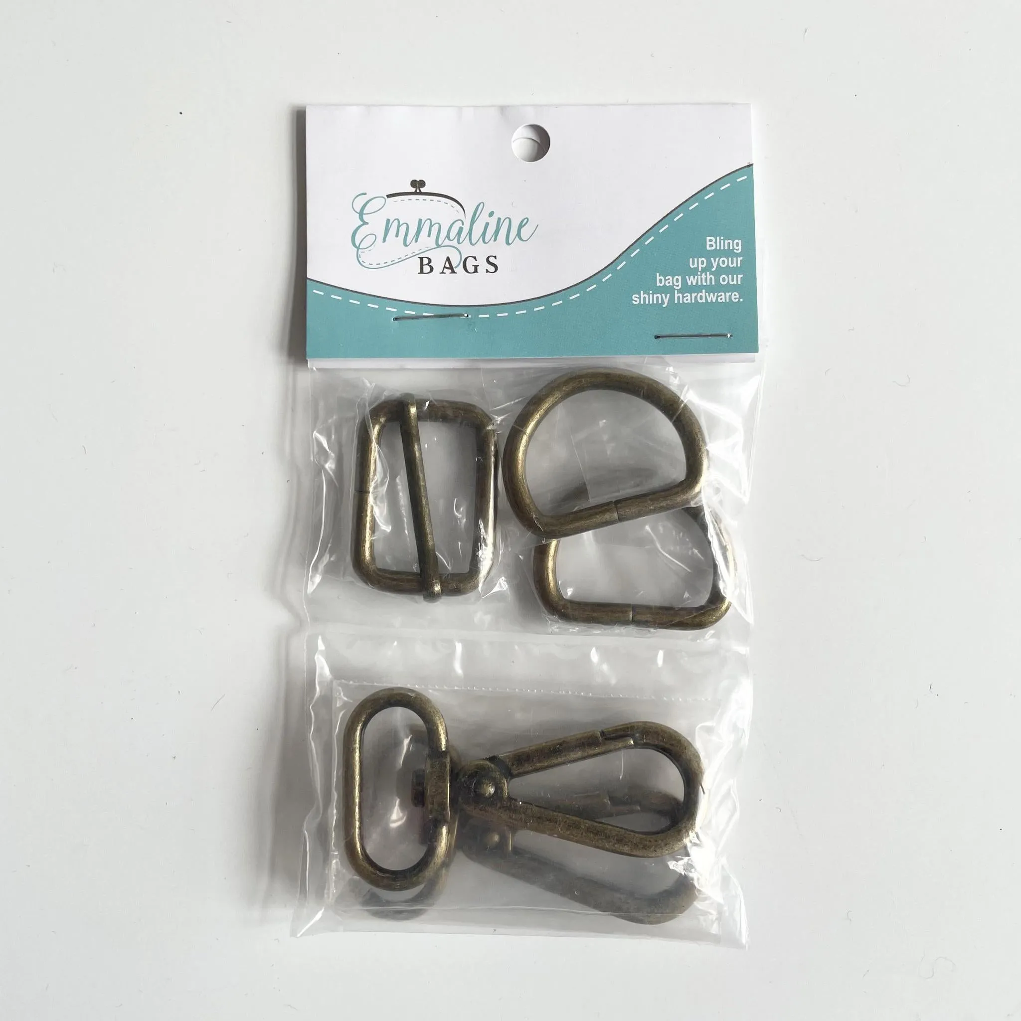 Emmaline Bags : Aspen Crossbody Bag Hardware Kit - 1 inch