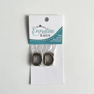 Emmaline Bags : D Rings - 1/2 inch