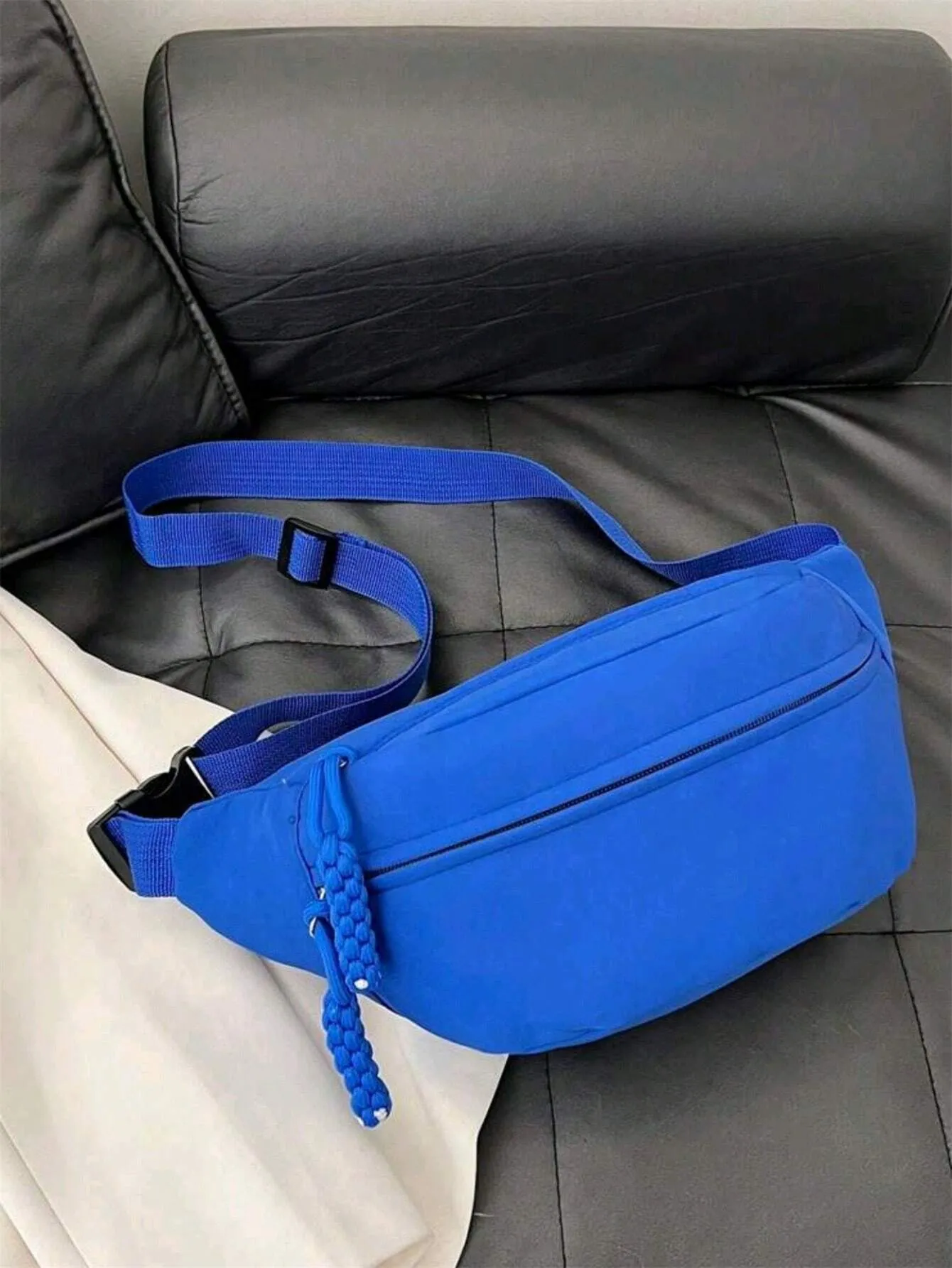 Fashion Nylon Crossbody Bag, Solid Color Shoulder Bag, Women's Casual Sling Purse For Outdoor Sports