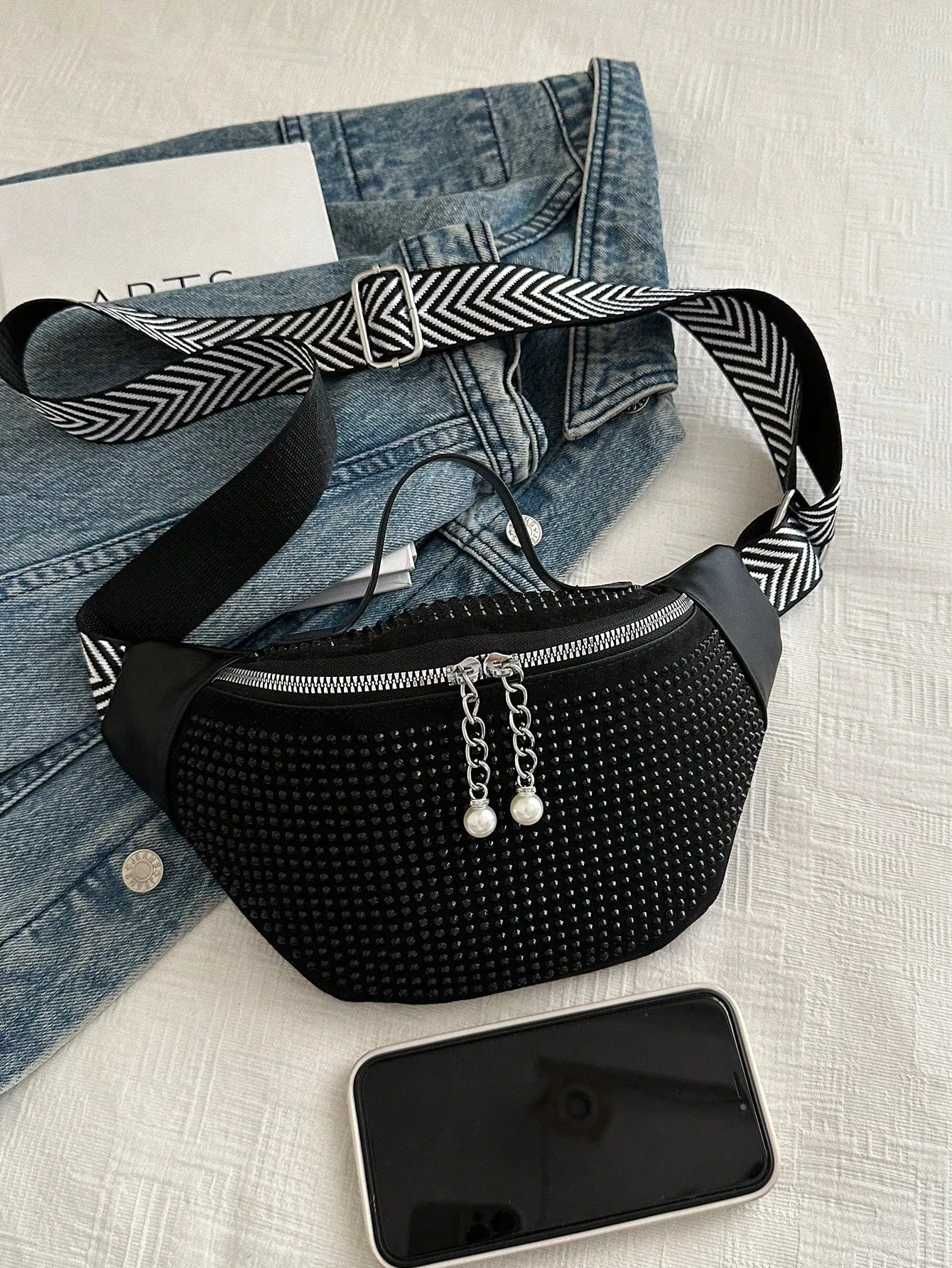 Fashion Nylon Crossbody Bag, Solid Color Shoulder Bag, Women's Casual Sling Purse For Outdoor Sports