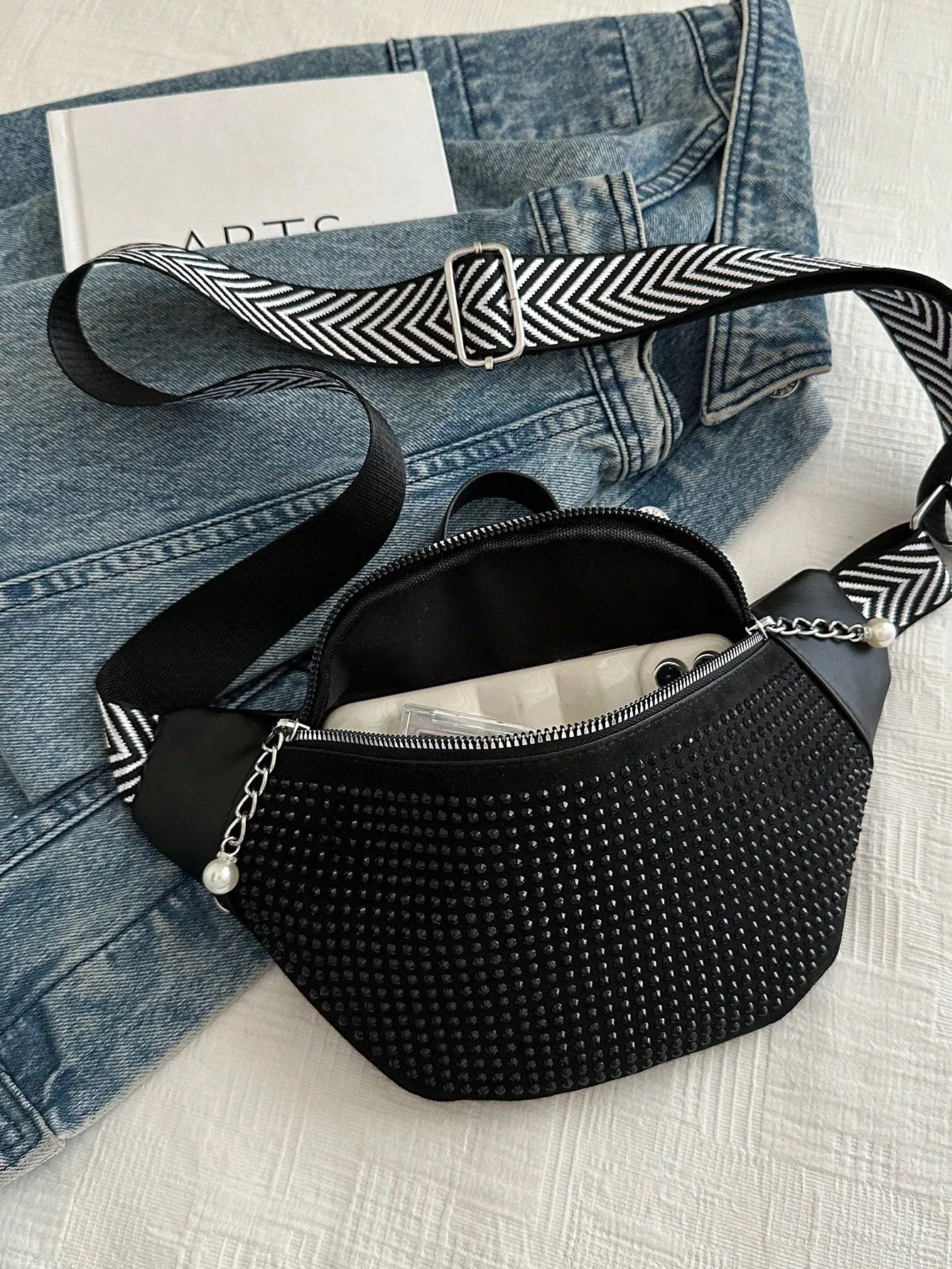 Fashion Nylon Crossbody Bag, Solid Color Shoulder Bag, Women's Casual Sling Purse For Outdoor Sports