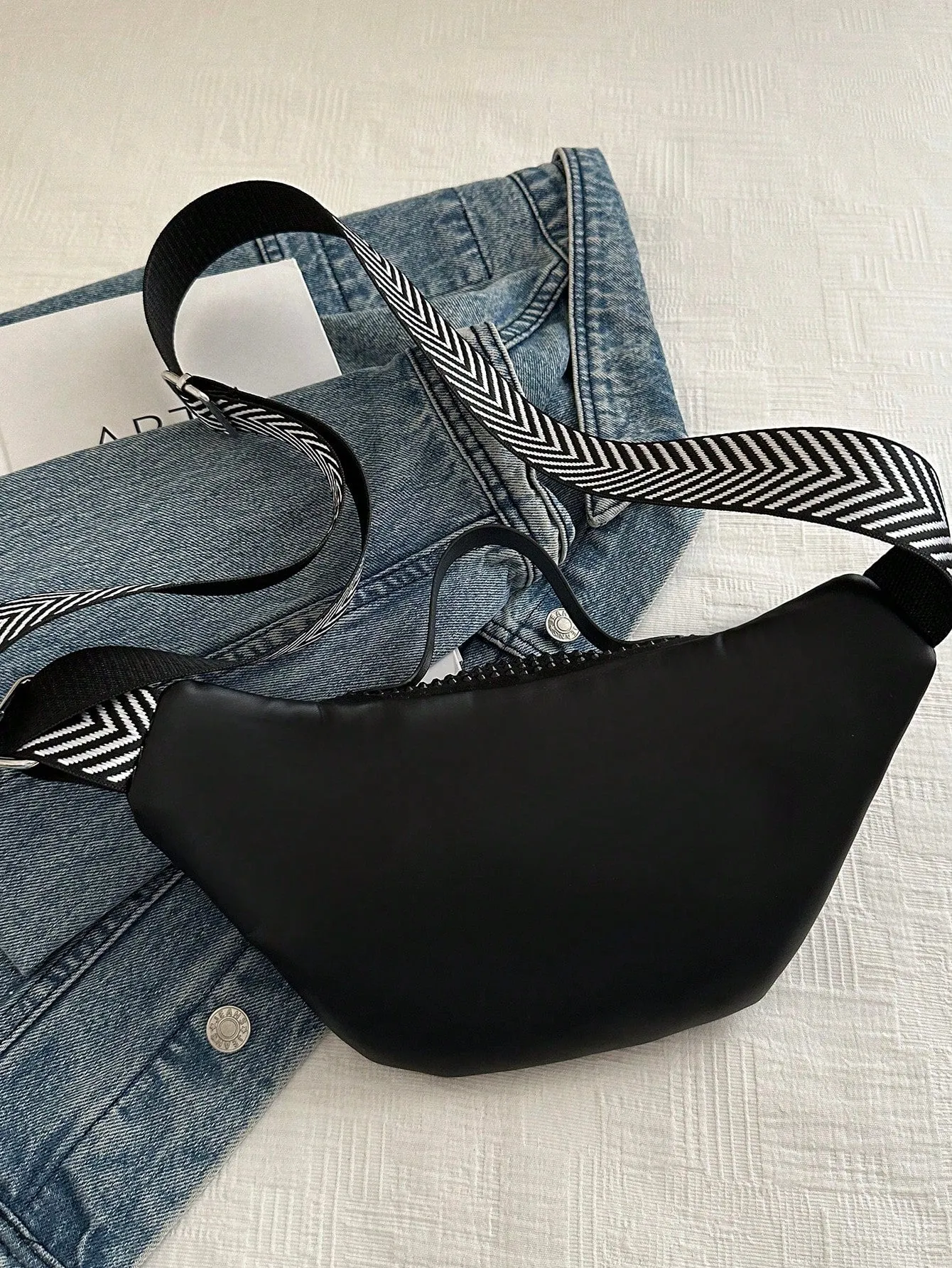 Fashion Nylon Crossbody Bag, Solid Color Shoulder Bag, Women's Casual Sling Purse For Outdoor Sports